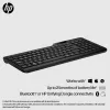 Funkmaus HP 475 Dual-Mode — QWERTY in voller Größe, RF + Bluetooth 5.3, Ziffernblock, Schwarz, 376×153×19 mm
