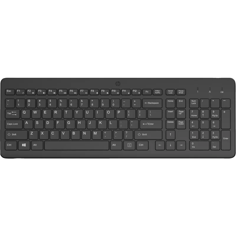 Kabellose Tastatur HP 225 Full-Size Mechanical QWERTY Schwarz