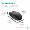 Maus HP 235 schlank Wireless RF Wireless