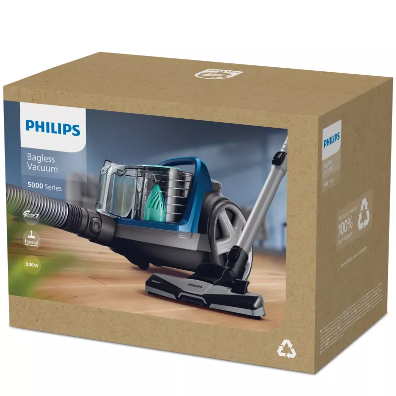 Philips 5000 series FC9550/09 Staubsauger 1,5 l Bodenstaubsauger Trocken 900 W beutellos
