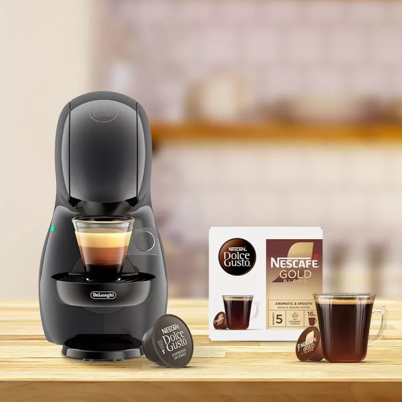 De’Longhi Piccolo XS EDG210.A Halbautomatische Kapselkaffeemaschine 0,8 l