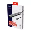 Trust Halyx USB 3.2 Gen 1 (3.1 Gen 1) Type-A 5000 Mbit/s Silber