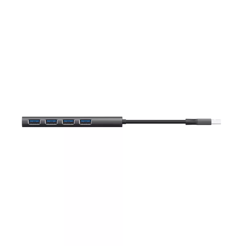 Trust Halyx USB 3.2 Gen 1 (3.1 Gen 1) Type-A 5 Mbit/s Schwarz, Grau