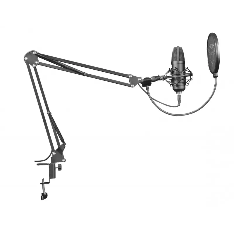 Trust GXT 252+ Emita Plus Schwarzes Studio-Mikrofon