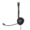 Trust 21665 Kopfhörer/Headset Kabelgebunden Im-Ohr Anrufe/Musik Schwarz