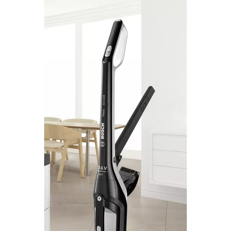 Bosch BBH32101 Stabstaubsauger/elektrischer Besen 2-in-1 Stabstaubsauger Batterie Trocken Beutellos Schwarz