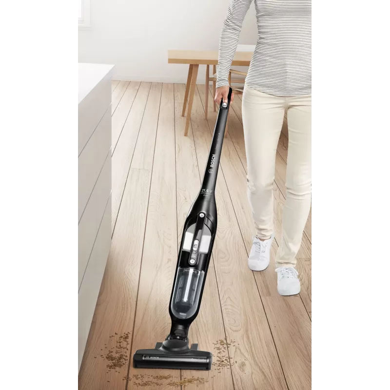 Bosch BBH32101 Stabstaubsauger/elektrischer Besen 2-in-1 Stabstaubsauger Batterie Trocken Beutellos Schwarz