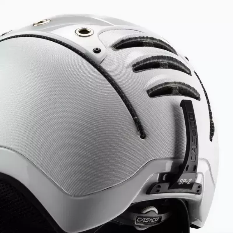 Skihelm Casco SP-2 Carbonic Visor Weiß Größe S (52-54 cm)