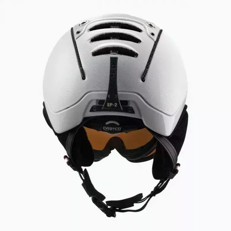 Skihelm Casco SP-2 Carbonic Visor Weiß Größe S (52-54 cm)