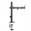 Tisch-LCD-Monitorhalterung MACLEAN MC-572N höhenverstellbar, neigbar, VESA 75x75–100x100, unterstützt 17 Zoll–32 Zoll, max. Tragfähigkeit 30 kg, schwarz