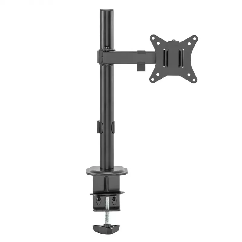 Tisch-LCD-Monitorhalterung MACLEAN MC-572N höhenverstellbar, neigbar, VESA 75x75–100x100, unterstützt 17 Zoll–32 Zoll, max. Tragfähigkeit 30 kg, schwarz