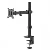 Tisch-LCD-Monitorhalterung MACLEAN MC-572N höhenverstellbar, neigbar, VESA 75x75–100x100, unterstützt 17 Zoll–32 Zoll, max. Tragfähigkeit 30 kg, schwarz