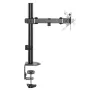 Tisch-LCD-Monitorhalterung MACLEAN MC-572N höhenverstellbar, neigbar, VESA 75x75–100x100, unterstützt 17 Zoll–32 Zoll, max. Tragfähigkeit 30 kg, schwarz