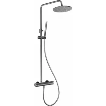 Regendusche Deante NAC D1QK mit höhenverstellbarer Schiene