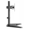 Tischhalterung für TV & Monitor MANHATTAN 10–27 Zoll neig-/schwenk-/drehbar VESA 75×75–100×100, max. 7 kg, schwarz