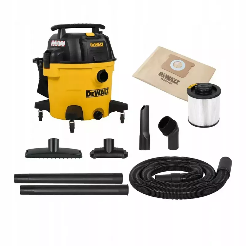 DeWalt AT-DXV34PTA Nass-/Trockensauger, 34 l, mit Steckdose