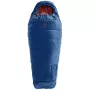 Mumienschlafsack DEUTER Starlight für Körpergröße 130–170 cm, Hohlfaserfüllung, Sommer, 910 g, mit Kapuze, nightblue/redwood