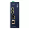 PLANET Industrieller Medienkonverter 2x100/1000X SFP auf 2x10/100/1000T 802.3bt PoE++