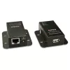 Lindy 50 m USB 2.0 Cat.6 Extender, Netzwerk-Sender & -Empfänger