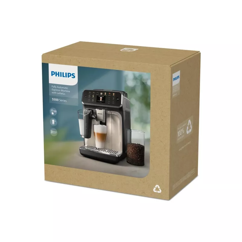 Philips 5500 series EP5545/70 Kaffeemaschine Vollautomatische Espressomaschine 1,8 L
