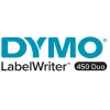 DYMO LabelWriter 450 Duo Etikettendrucker | Direkt-Thermoetikettendrucker | Schnelles Drucken von Etiketten, Barcodes und mehr | Druckt sowohl LW-Etiketten als auch D1-Kunststoffetiketten