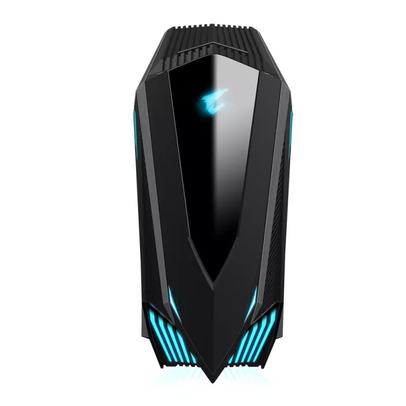 GIGABYTE AORUS C700 GLASS PC-Gehäuse – Full-Tower, unterstützt bis zu E-ATX & 420-mm-Radiatoren, vorinstallierte 5x 120-mm-Lüfter, USB 3.1 Type-C, RGB Fusion