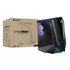 GIGABYTE AORUS C700 GLASS PC-Gehäuse – Full-Tower, unterstützt bis zu E-ATX & 420-mm-Radiatoren, vorinstallierte 5x 120-mm-Lüfter, USB 3.1 Type-C, RGB Fusion