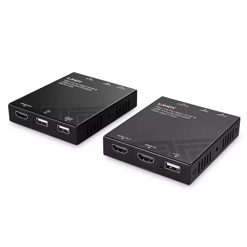 KVM-Extender Lindy 120 m Cat.6 HDMI und USB Sender & Empfänger