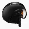 Skihelm Casco SP-2 Carbonic Visor, Größe M (55–57 cm), schwarz