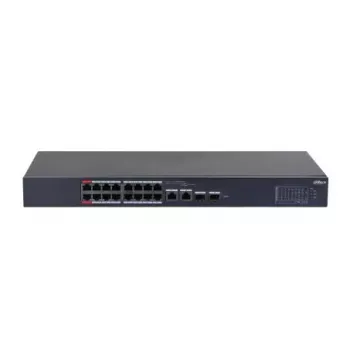 Dahua Technology DH-CS4218-16ET-190 Netzwerk-Switch Managed L2 Gigabit Ethernet (10/100/1000) Power over Ethernet (PoE) Schwarz