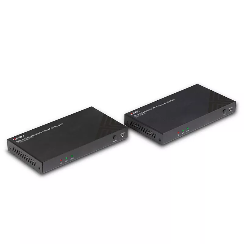 HDMI-Extender-Set Sender & Empfänger Lindy 100 m Cat.6 4K60 Audio IR RS-232