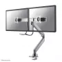 Neomounts NM-D775DXSILVER Monitorarm 10-32 Zoll - Gasdruckfeder - Topfix - 180°-Anschlag