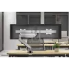 Neomounts NM-D775DXSILVER Monitorarm 10-32 Zoll - Gasdruckfeder - Topfix - 180°-Anschlag