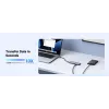 UGREEN Laptop-Dock 15596 USB 3.2 Gen 1 Type-A + Type-C, 3× USB-A, 1× USB-C PD 100W, 1× HDMI 2.0, Aluminium