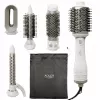 Haartrockner und Lockenstab Adler AD 2027 — 2-in-1-Styling-Tool, 1200 W, 2 Temperaturstufen, 5 Aufsätze, Bürstendurchmesser 2,1/3,8/7,2 cm, max. Locken-ø 1,9 cm