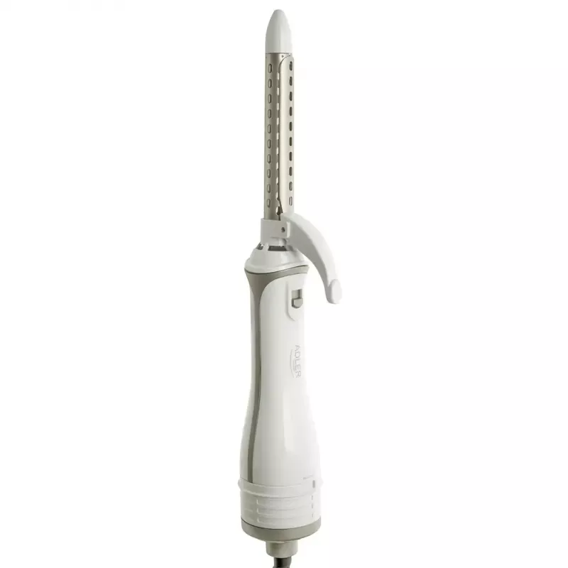 Haartrockner und Lockenstab Adler AD 2027 — 2-in-1-Styling-Tool, 1200 W, 2 Temperaturstufen, 5 Aufsätze, Bürstendurchmesser 2,1/3,8/7,2 cm, max. Locken-ø 1,9 cm