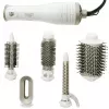 Haartrockner und Lockenstab Adler AD 2027 — 2-in-1-Styling-Tool, 1200 W, 2 Temperaturstufen, 5 Aufsätze, Bürstendurchmesser 2,1/3,8/7,2 cm, max. Locken-ø 1,9 cm