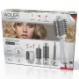Haartrockner und Lockenstab Adler AD 2027 — 2-in-1-Styling-Tool, 1200 W, 2 Temperaturstufen, 5 Aufsätze, Bürstendurchmesser 2,1/3,8/7,2 cm, max. Locken-ø 1,9 cm