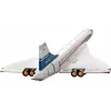 LEGO Icons Modellflugzeug Concorde 10318, 2.083 Teile, empfohlenes Alter 18+, Größe 320×100×140 mm