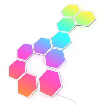 Smartpanel Govee Glide Hexa Light Panels Wi-Fi Weiß 10 Stück