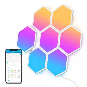 Smartpanel Govee Glide Hexa Light Panels Wi-Fi Weiß 10 Stück