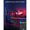 Govee H61C3 RGBIC LED-Streifen für Gaming-Schreibtisch – adressierbare RGBIC-Beleuchtung, flexibler Streifen