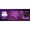 Smarte Wandleuchte Govee Gaming Wall Lights (4+1) – WLAN/Bluetooth, mehrfarbig, 4 Stück, 370×45×30 mm