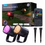 Außenstrahler Govee H7093 RGBICWW 750 lm Wi‑Fi 2,4 GHz, RGB + Warmweiß