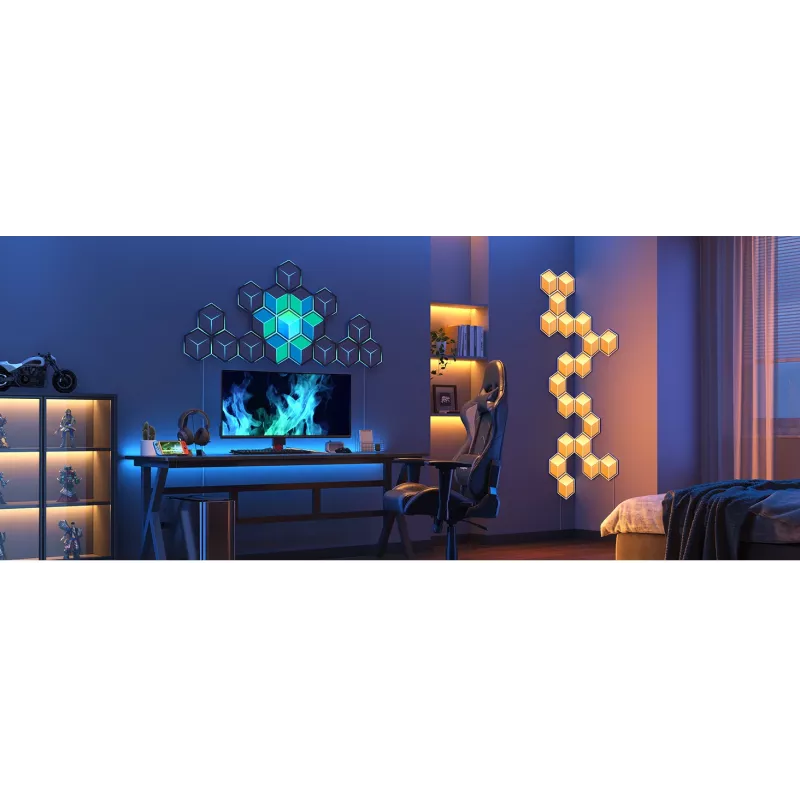 LED-Lichtpaneele Govee H606A RGBIC Wi‑Fi & Bluetooth 2,4 GHz