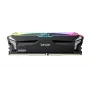 LEXAR Desktop-Speicher – DDR5 Ares 2x 16GB 6400 CL32 1,4V mit Kühlkörper und RGB-Beleuchtung – Dual Pack Schwarz