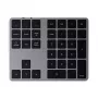 Numerische Tastatur Satechi ST-XLABKM Bluetooth 33 Tasten Grau