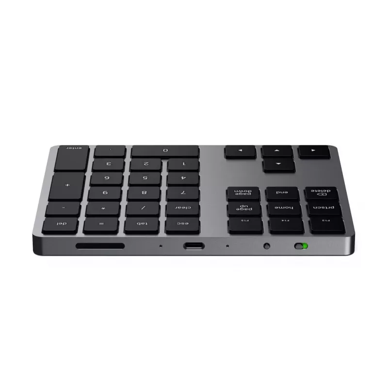 Numerische Tastatur Satechi ST-XLABKM Bluetooth 33 Tasten Grau