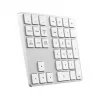 Numerische Tastatur Satechi ST-XLABKS — Bluetooth, 33 Tasten, Silber, 124,7 g