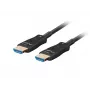 HDMI-Kabel Lanberg CA-HDMI-30FB-0500-BK 50 m HDMI Typ A 2.1 48 Gbit/s Schwarz